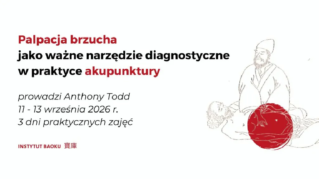 Palpacja brzucha w akupunkturze – szkolenie