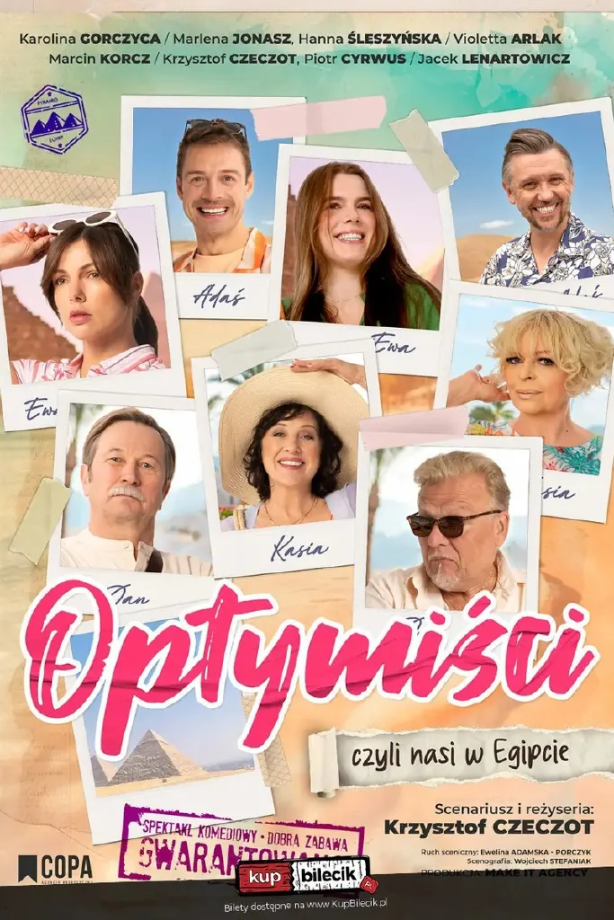 Optymiści – komedia o wakacjach w Egipcie