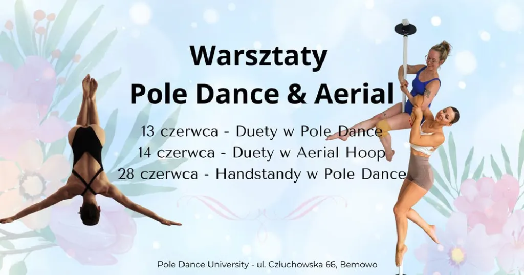 Warsztaty Pole Dance i Aerial w Pole Dance University