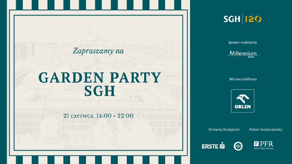 Garden Party SGH – 120-lecie uczelni