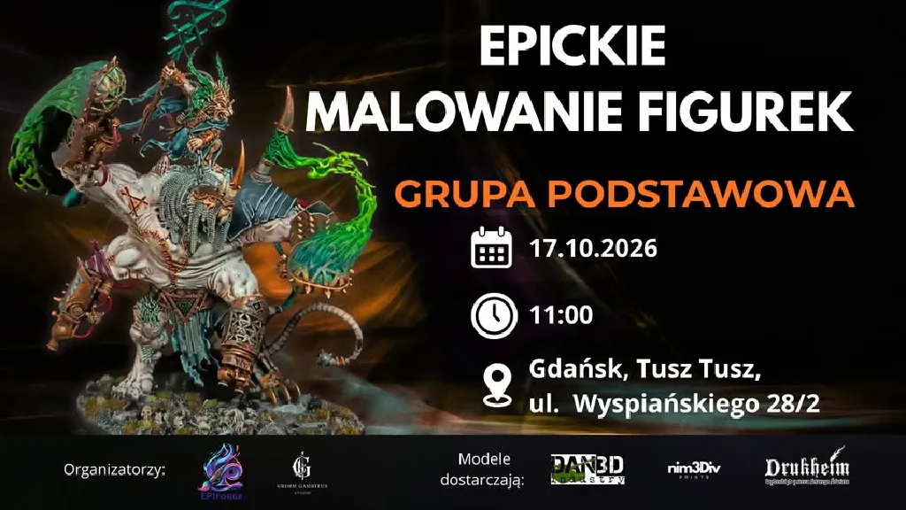 EPICkie Malowanie Figurek – grupa podstawowa