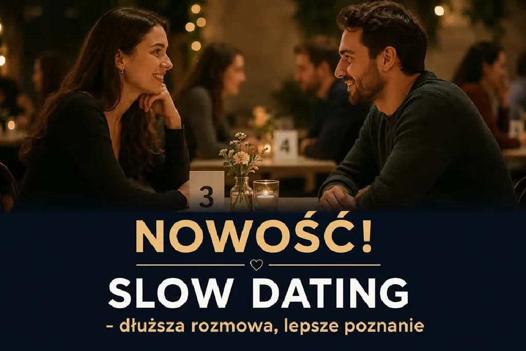 Slow Dating – spotkania dla singli (32-45 lat)