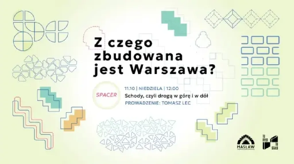 Schody na Skarpie Warszawskiej – spacer architektoniczny
