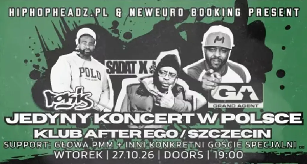 Sadat X – koncert jubileuszowy „Never Left”