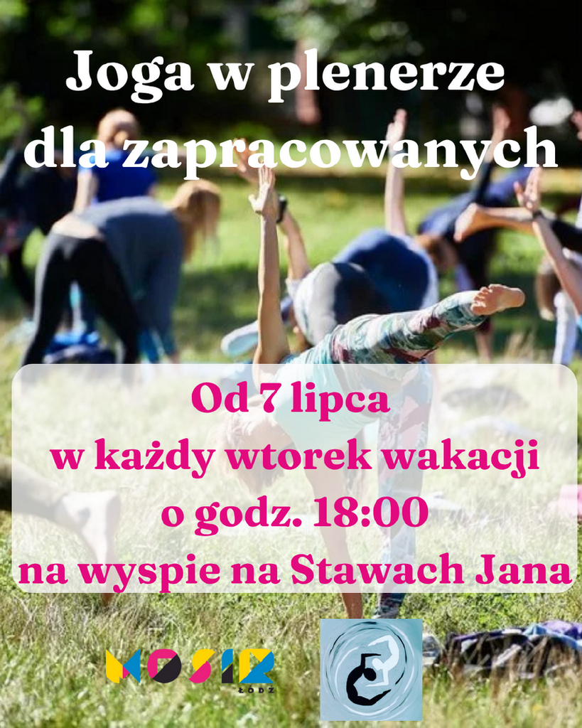 Joga w plenerze na Stawach Jana