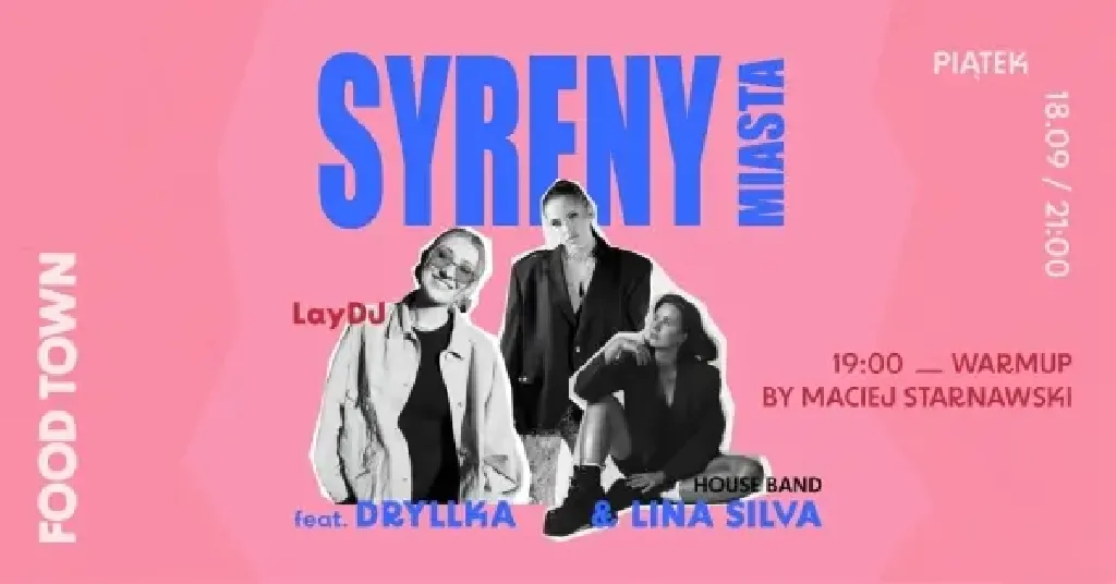 Syreny Miasta – koncert w GIMLET live