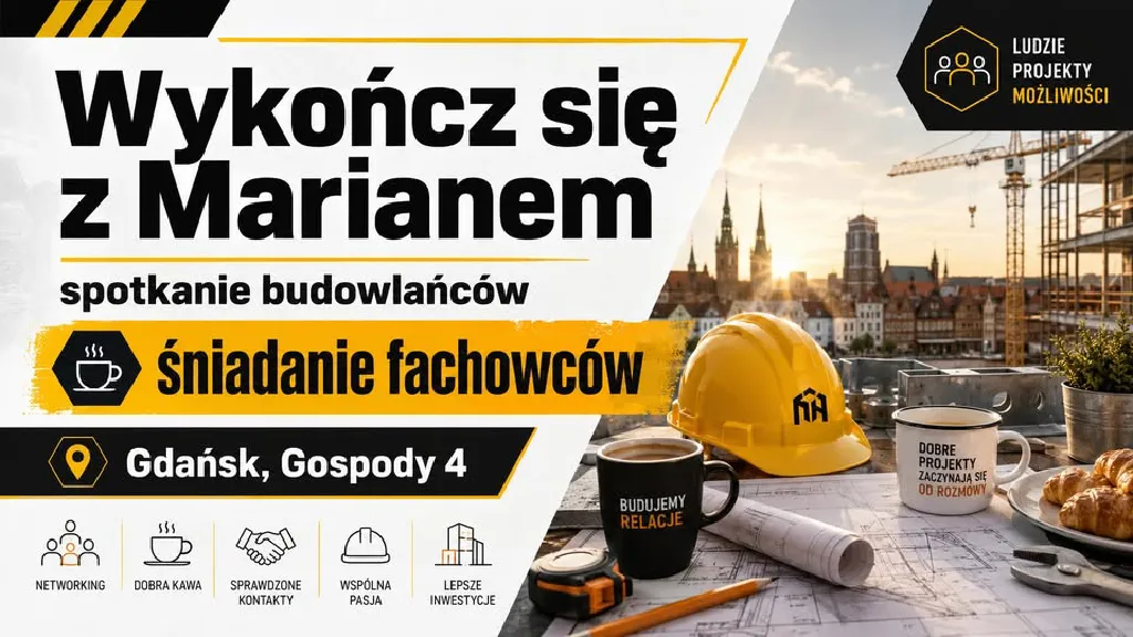Śniadanie budowlańców – spotkanie zapoznawcze