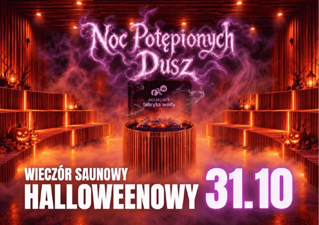 Noc Potępionych Dusz – halloweenowy wieczór saunowy