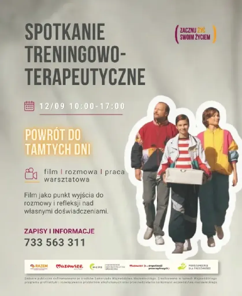 Zacznij żyć swoim życiem – spotkanie dla osób DDA/DDD