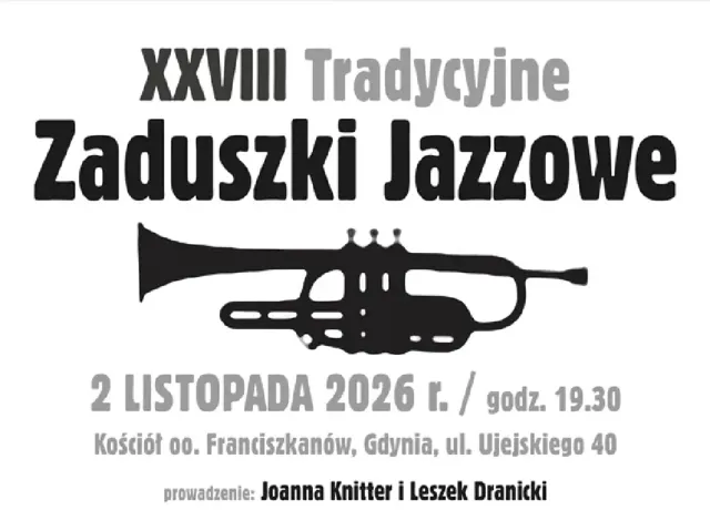 Tradycyjne Zaduszki Jazzowe – koncert w Gdyni