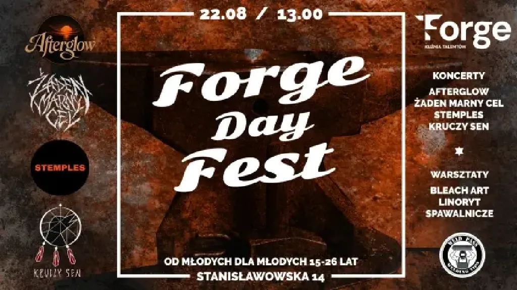 Forge Day Fest – festiwal dla młodych