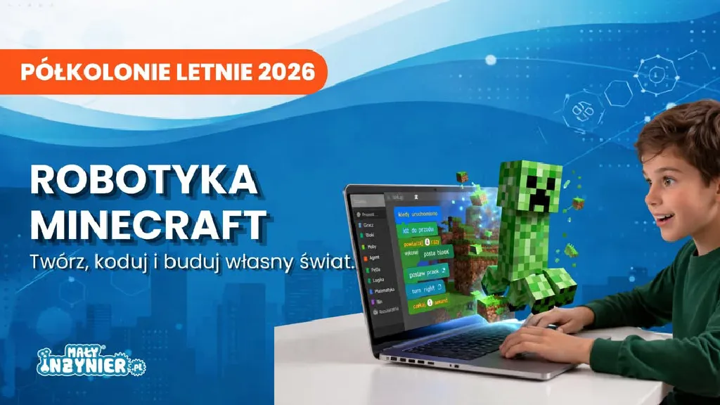 Półkolonie Robotyka Minecraft w Szczecinie
