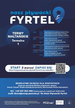 Nasz Pływacki Fyrtel – zajęcia w Termach Maltańskich