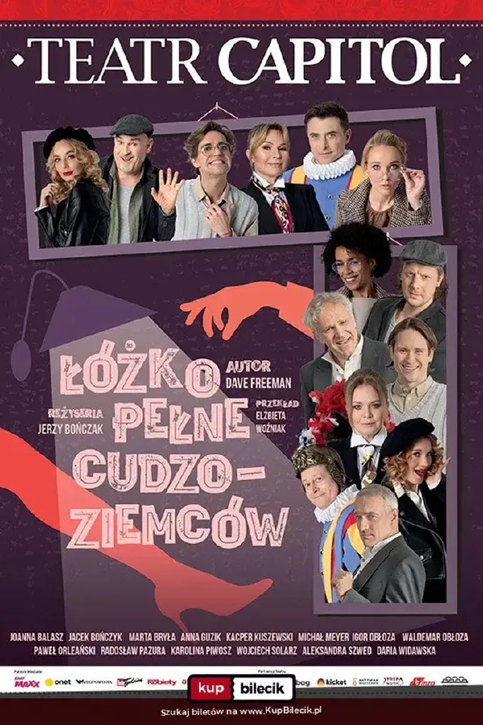 Łóżko pełne cudzoziemców – spektakl z dancingiem