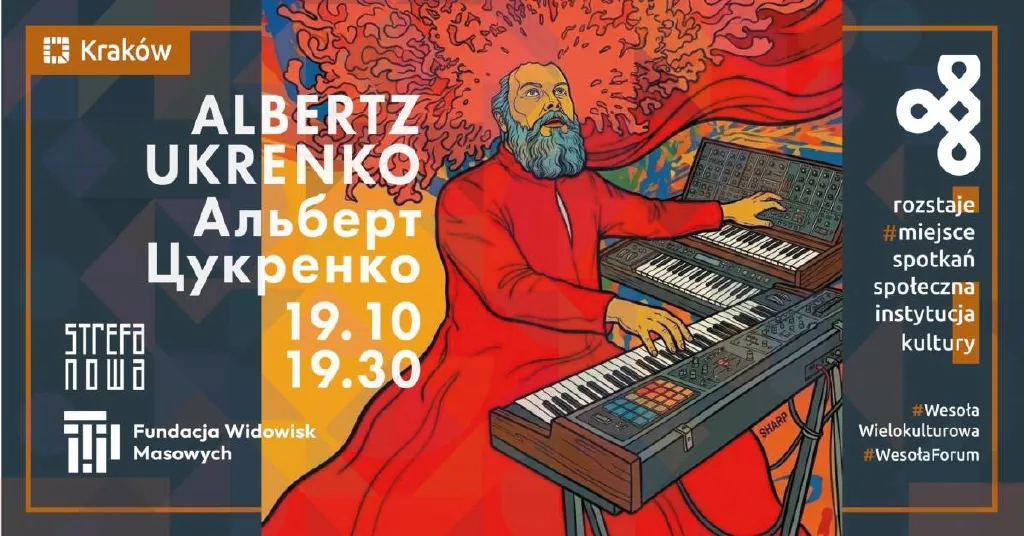 Albertz Ukrenko – retrodyskoteka i wykład o muzyce ukraińskiej
