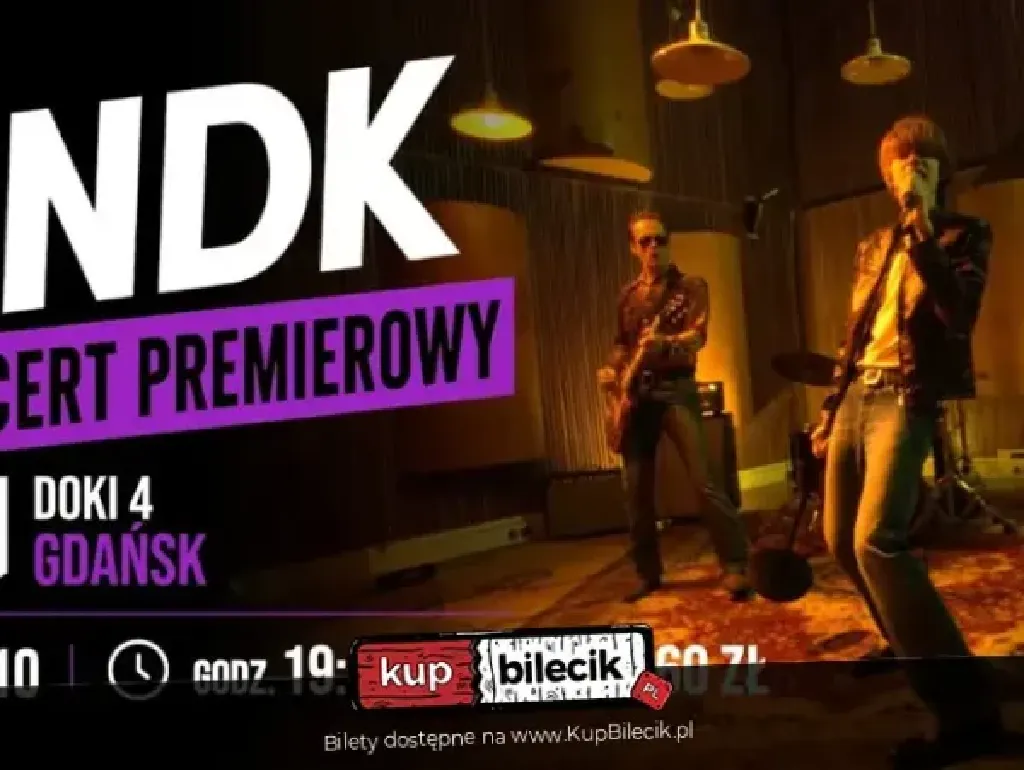 BNDK – koncert rock’n’rollowy