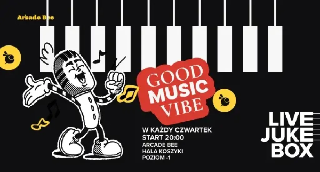 Piosenki na żądanie – koncert w Arcade Bee Hala Koszyki