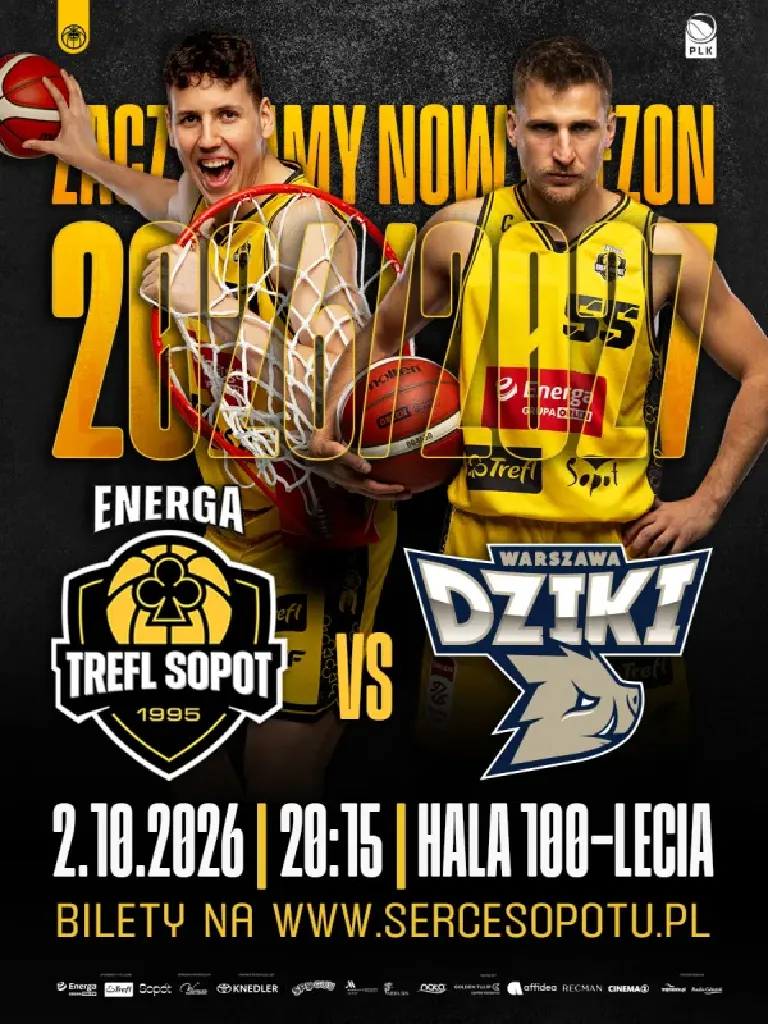 Koszykówka: Energa Trefl Sopot – Dziki Warszawa
