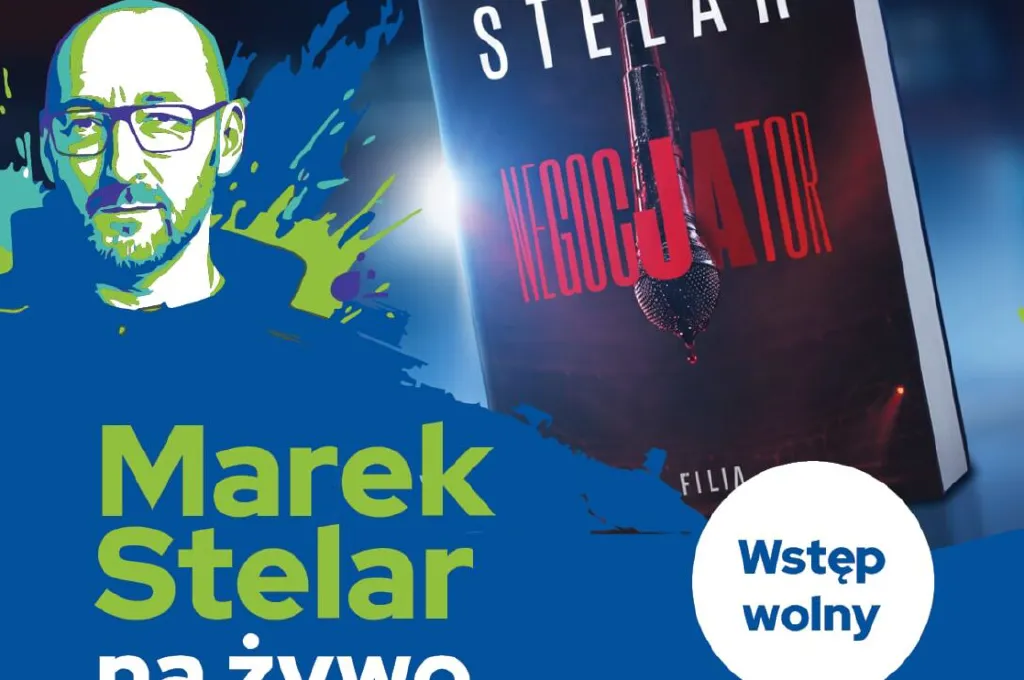 Marek Stelar – spotkanie autorskie