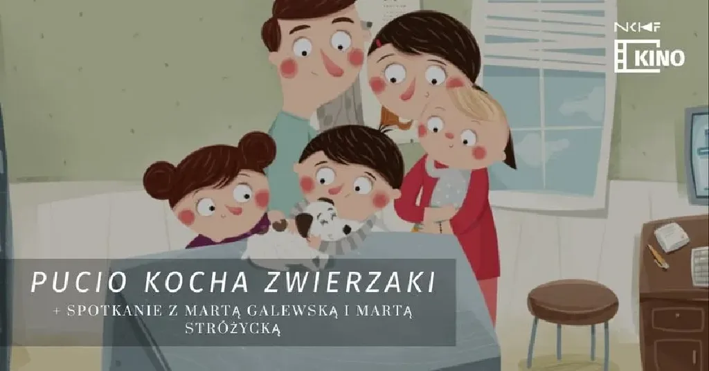 Pucio kocha zwierzaki – pokaz filmu i spotkanie w Kinie NCKF