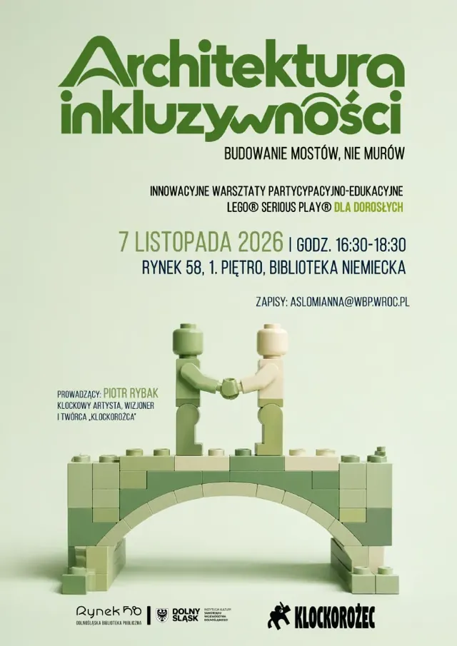 Architektura Inkluzywności: Budowanie Mostów, nie Murów – warsztaty LEGO® SERIOUS PLAY®