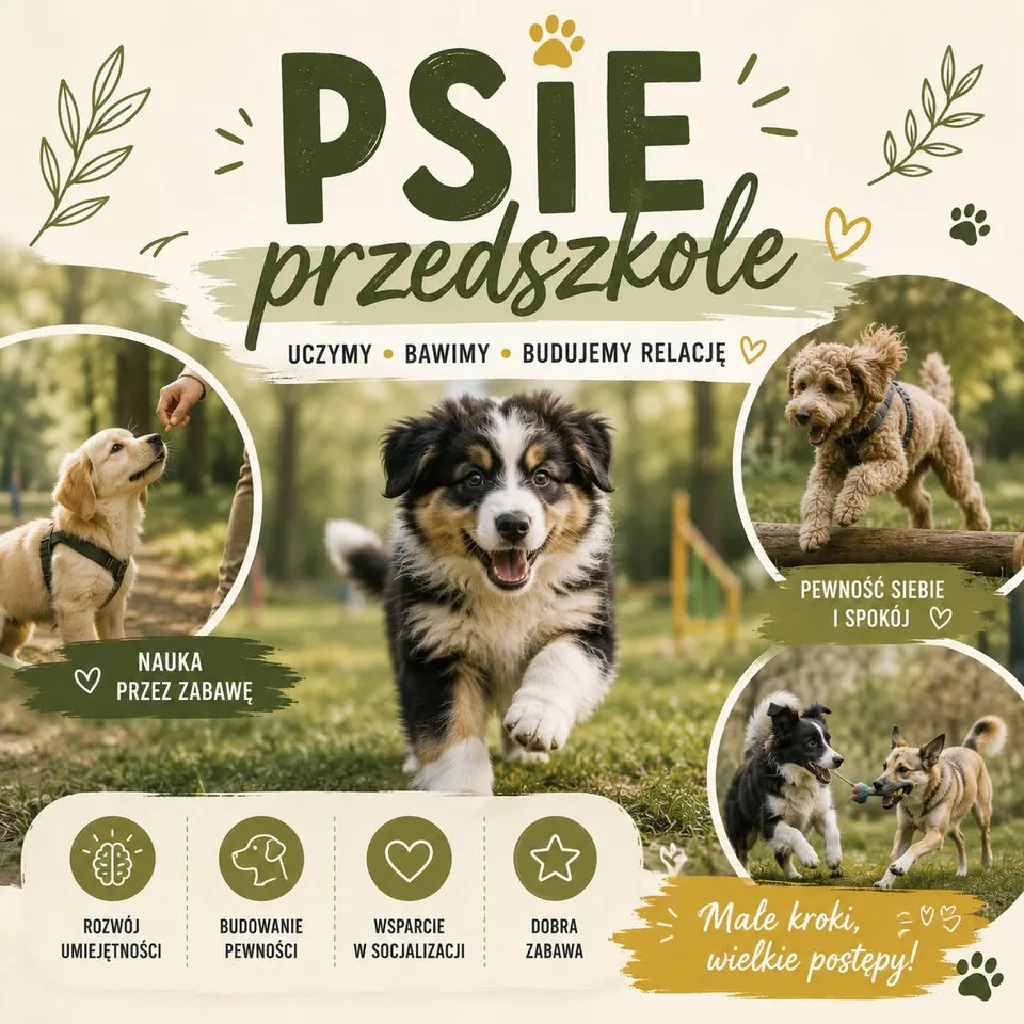Psie Przedszkole – zajęcia grupowe