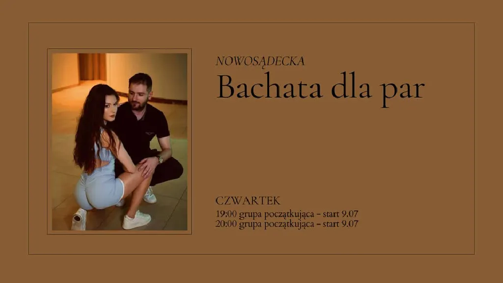 Wakacyjna Bachata dla par