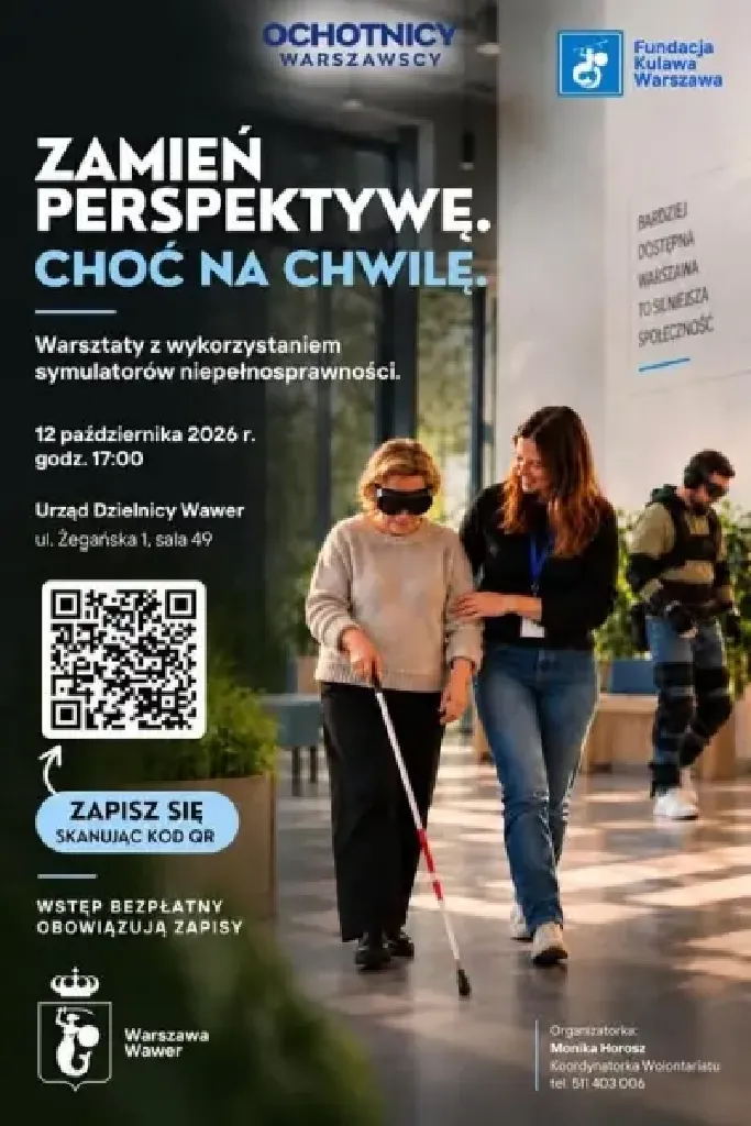 Zamień perspektywę – warsztaty z symulatorami niepełnosprawności