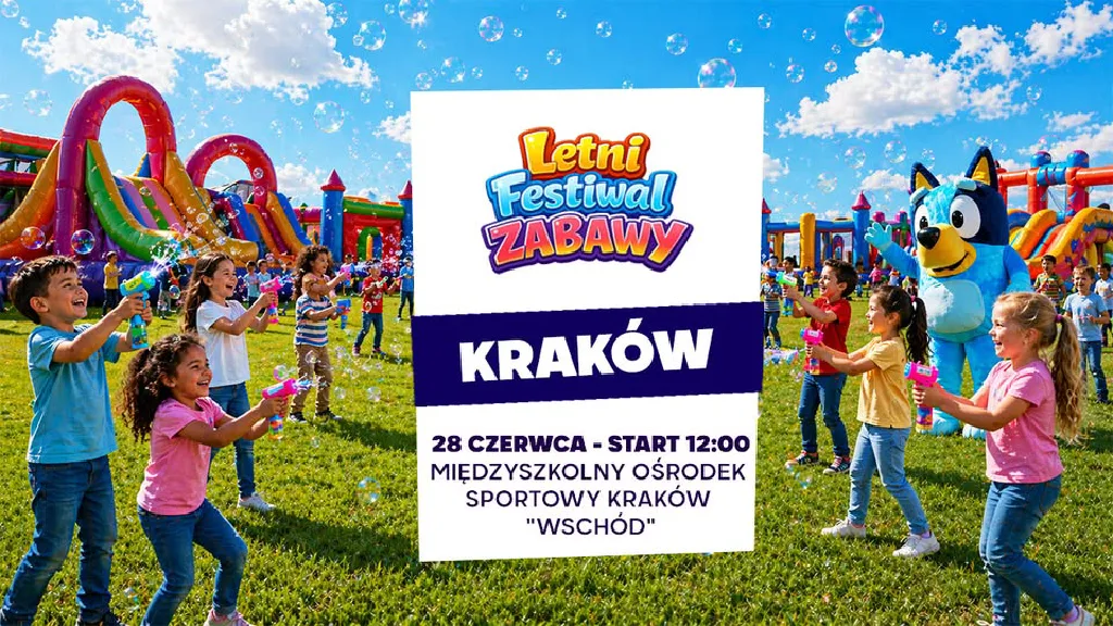 Letni Festiwal Zabawy w Krakowie