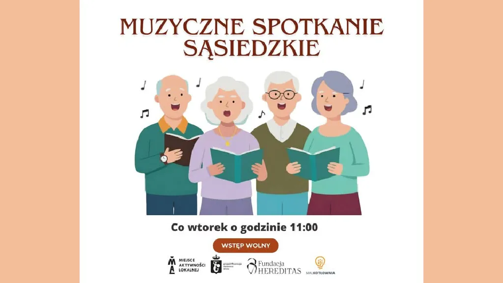 Muzyczne Spotkanie Sąsiedzkie dla seniorów