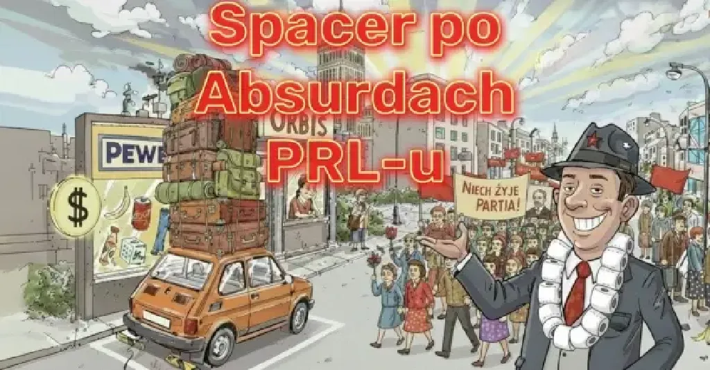 Spacer po absurdach PRL-u