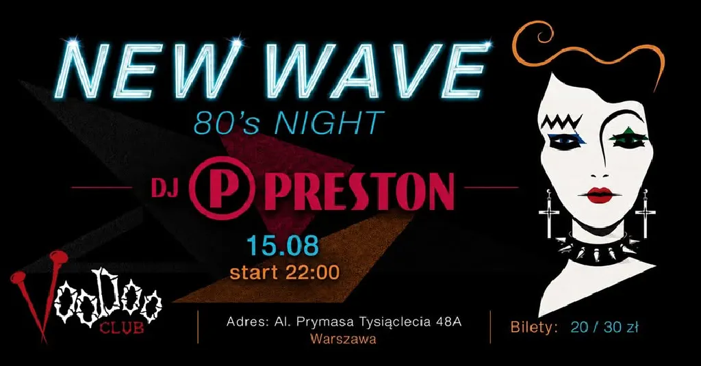 NEW WAVE 80's NIGHT – VooDoo Club