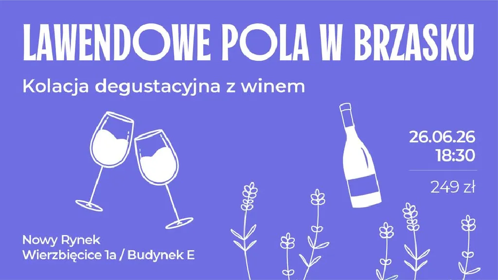 Kolacja degustacyjna z winem w Brzask Bistro