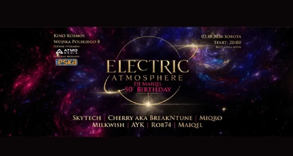 ELECTRIC ATMOSPHERE – noc muzyki klubowej