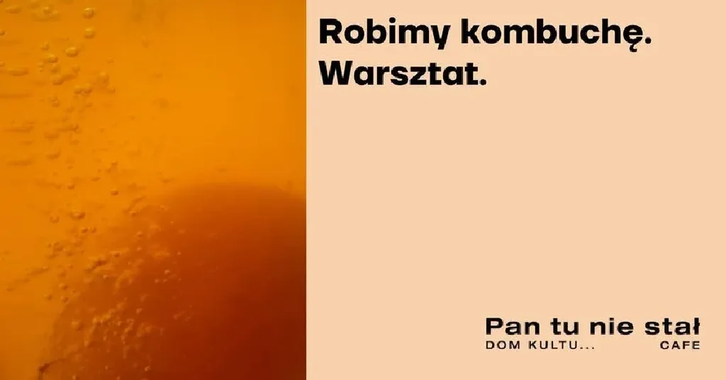Warsztaty fermentacyjne – Robimy Kombuchę w Pan tu nie stał