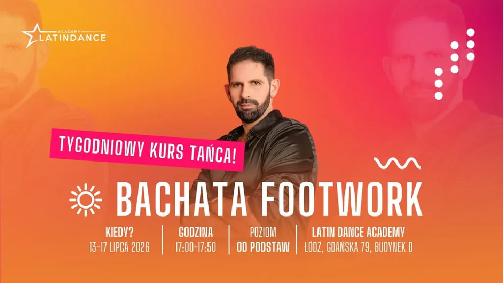 Bachata Footwork – kurs wakacyjny