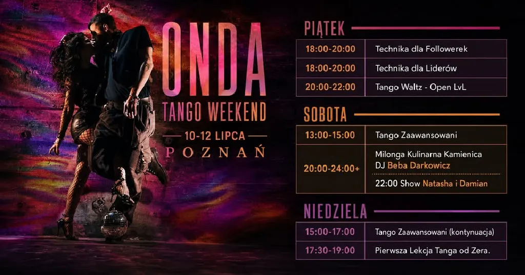 Onda Tango Weekend – warsztaty i milonga