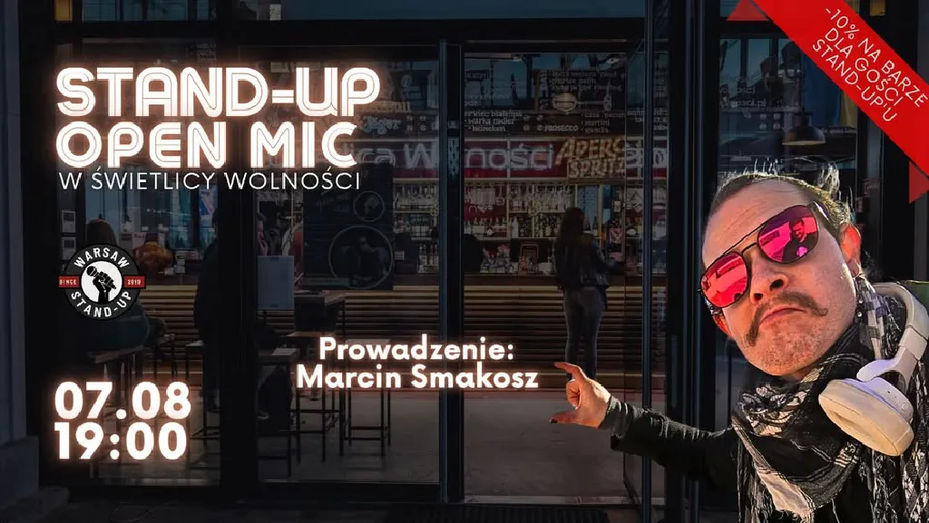 Stand-up Open Mic w Świetlicy Wolności