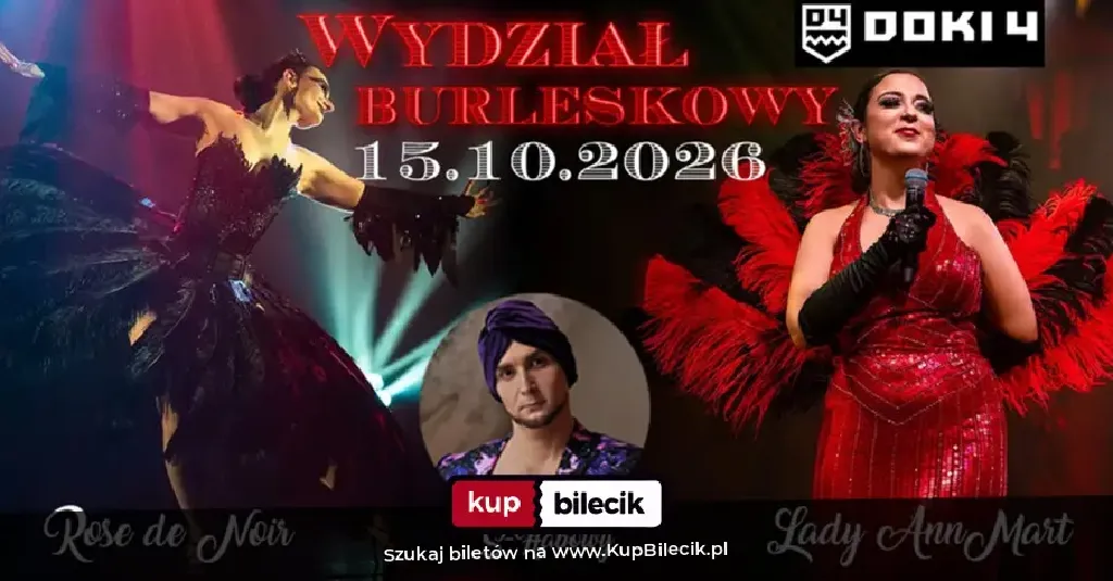 Burleska by Rose de Noir w klubie Doki4