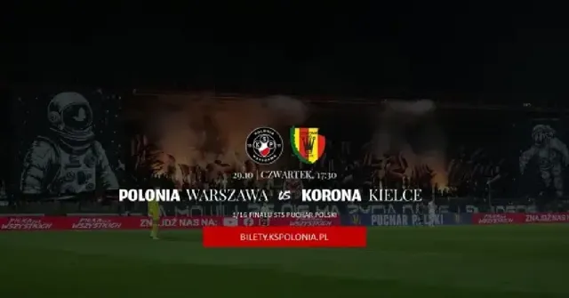 Polonia Warszawa – Korona Kielce w Pucharze Polski