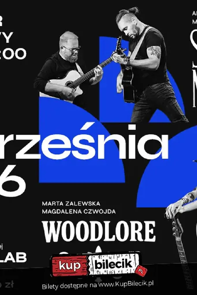 Wieczór gitarowy – Woodlore i Sir Nylon McSteel