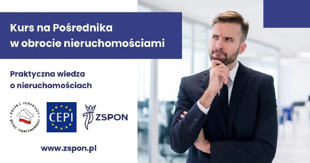 Kurs na pośrednika w obrocie nieruchomościami