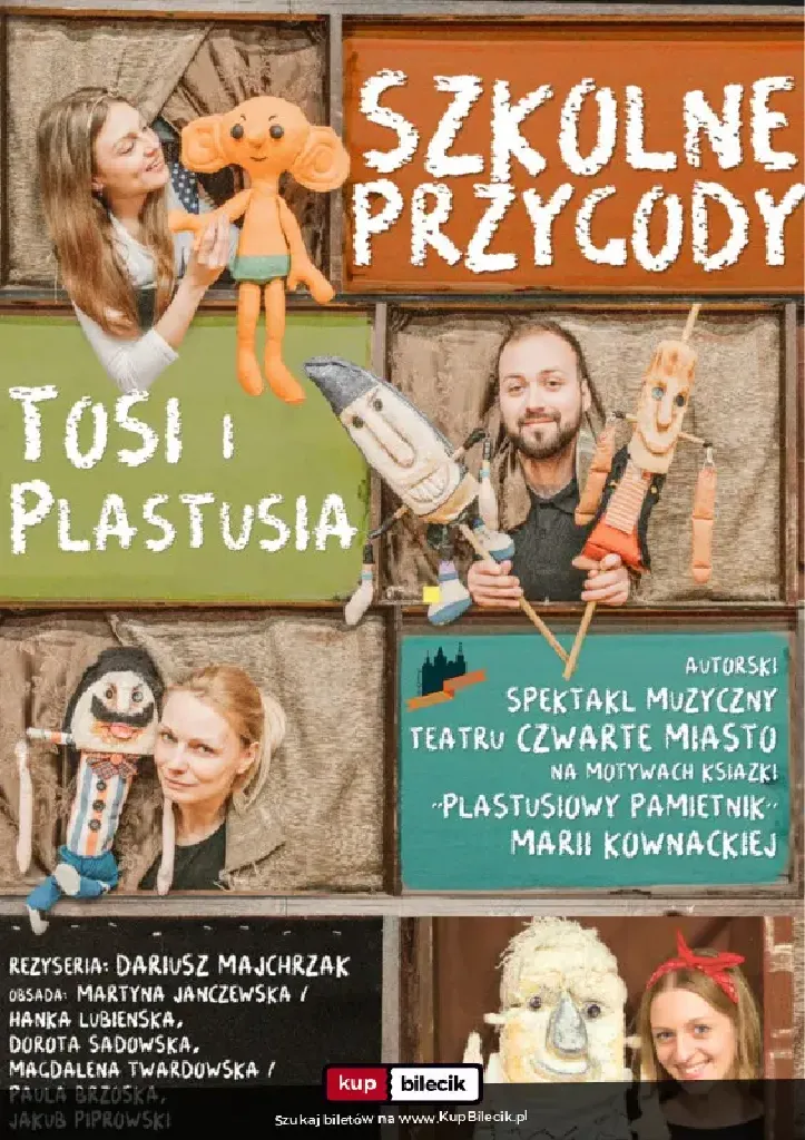 Szkolne przygody Tosi i Plastusia – spektakl