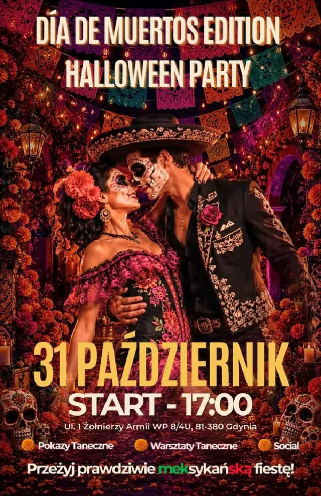 Mexican Halloween Party – Día de Muertos Edition