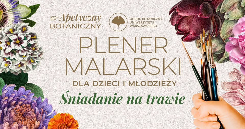 Plener malarski dla dzieci i młodzieży – Śniadanie na trawie