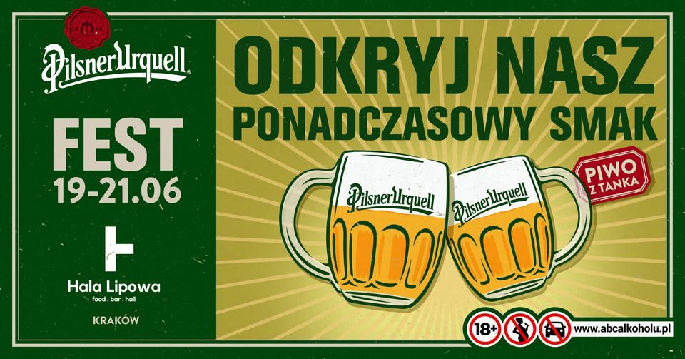 Pilsner Fest w Hali Lipowej – czeskie piwo i atrakcje