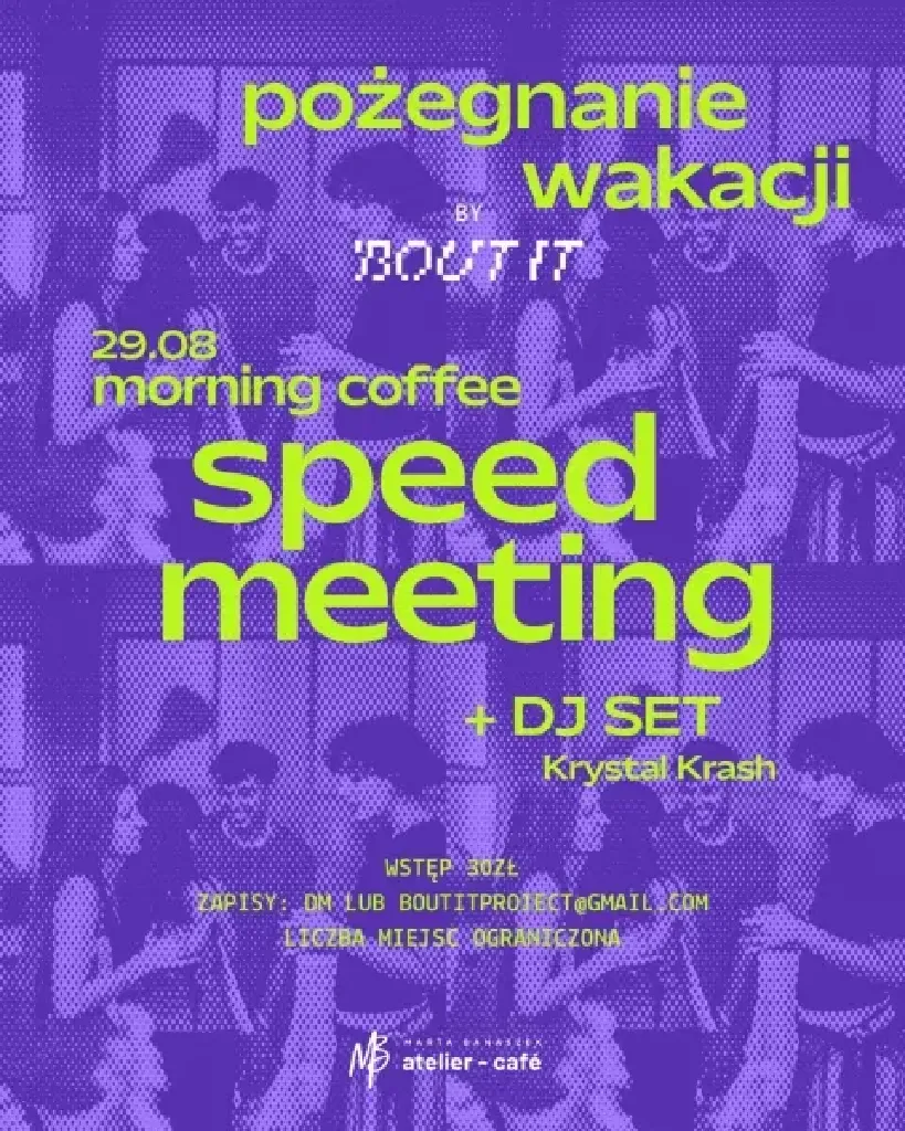 Pożegnanie wakacji – Speed Meeting