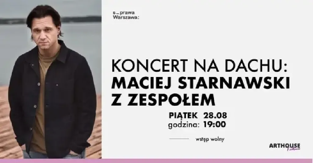 Maciej Starnawski – koncert na dachu