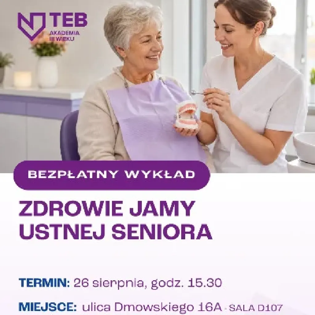 Zdrowie jamy ustnej seniora – wykład