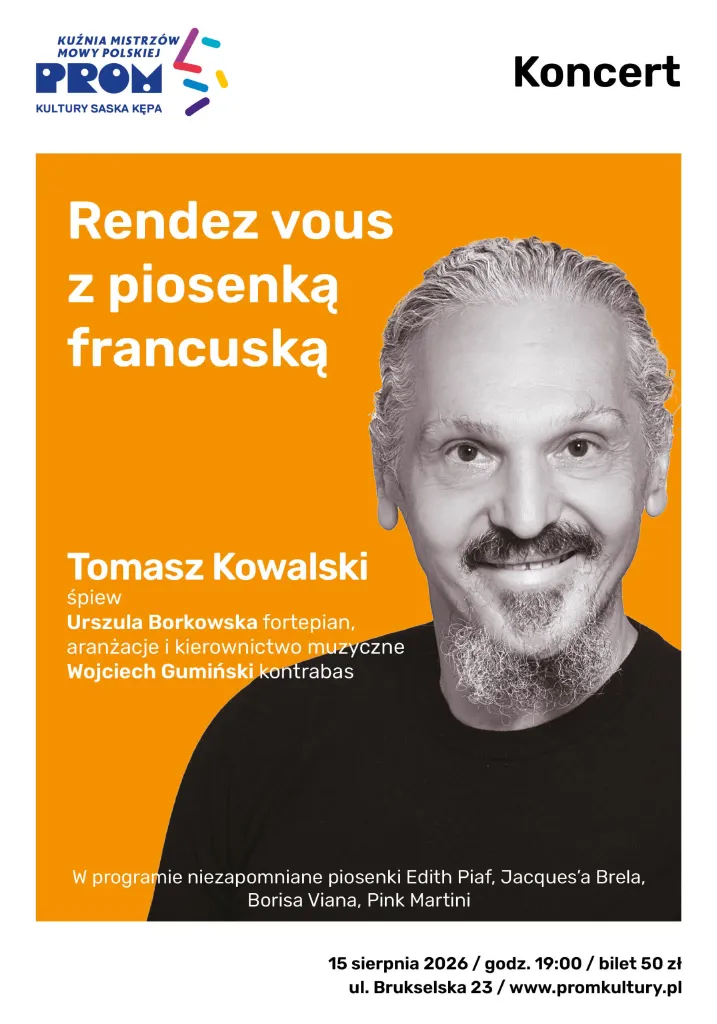 Rendez vous z piosenką francuską – koncert